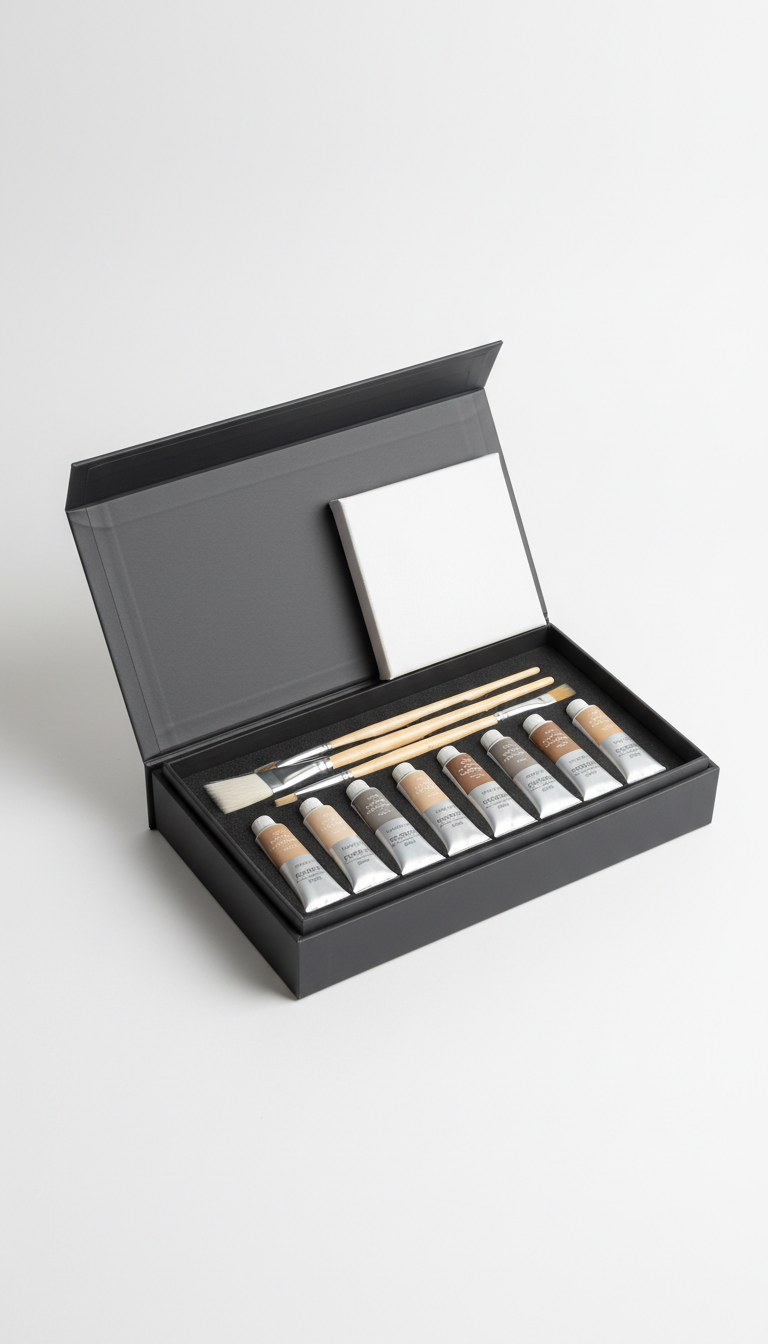 Paint-Night Kit With Artist-Grade Materials