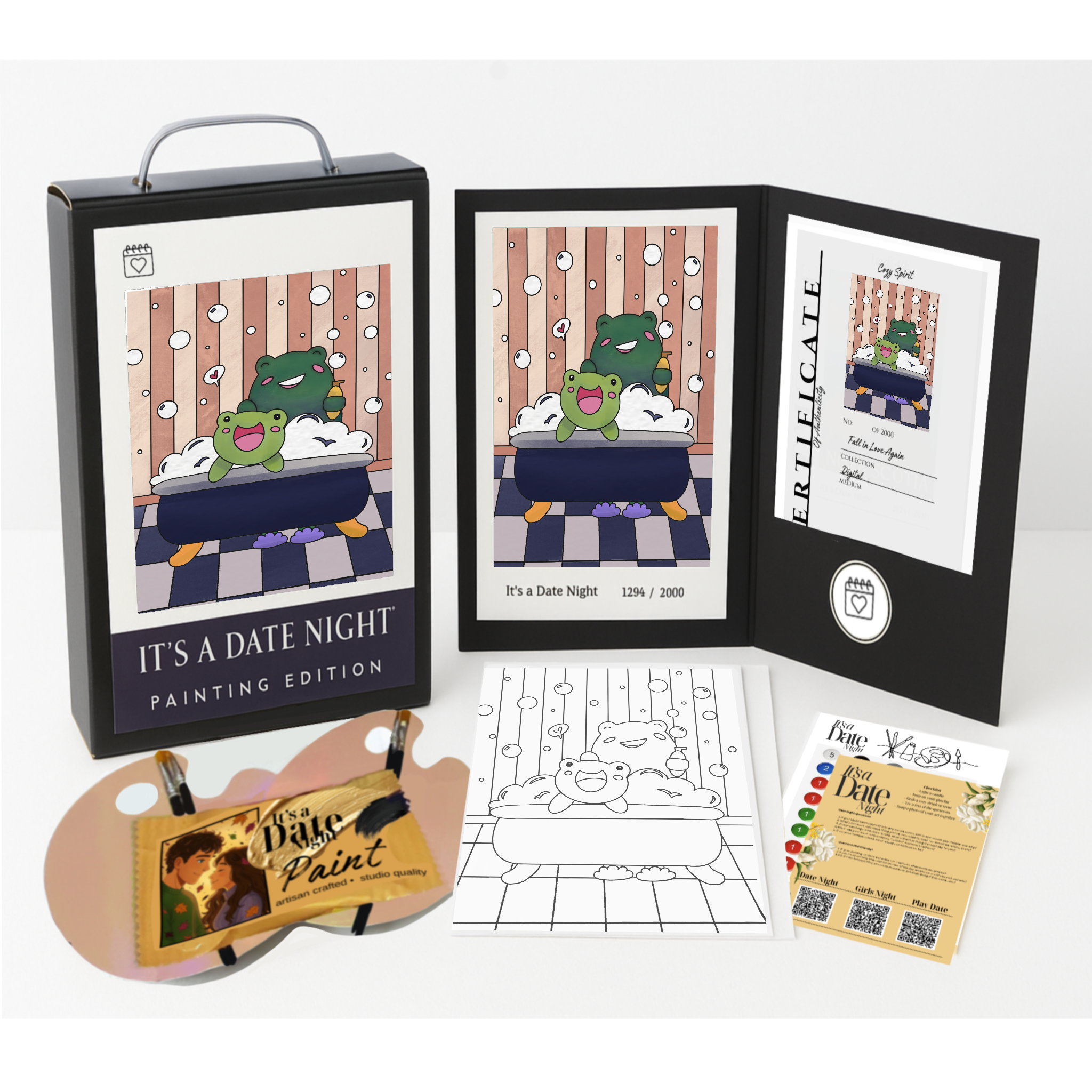 Tub Time Paint Night