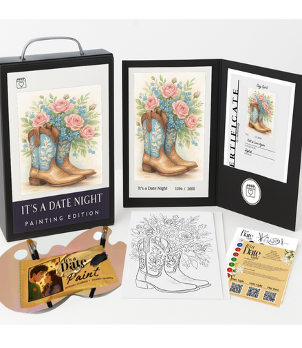 Boots & Blooms Paint Night