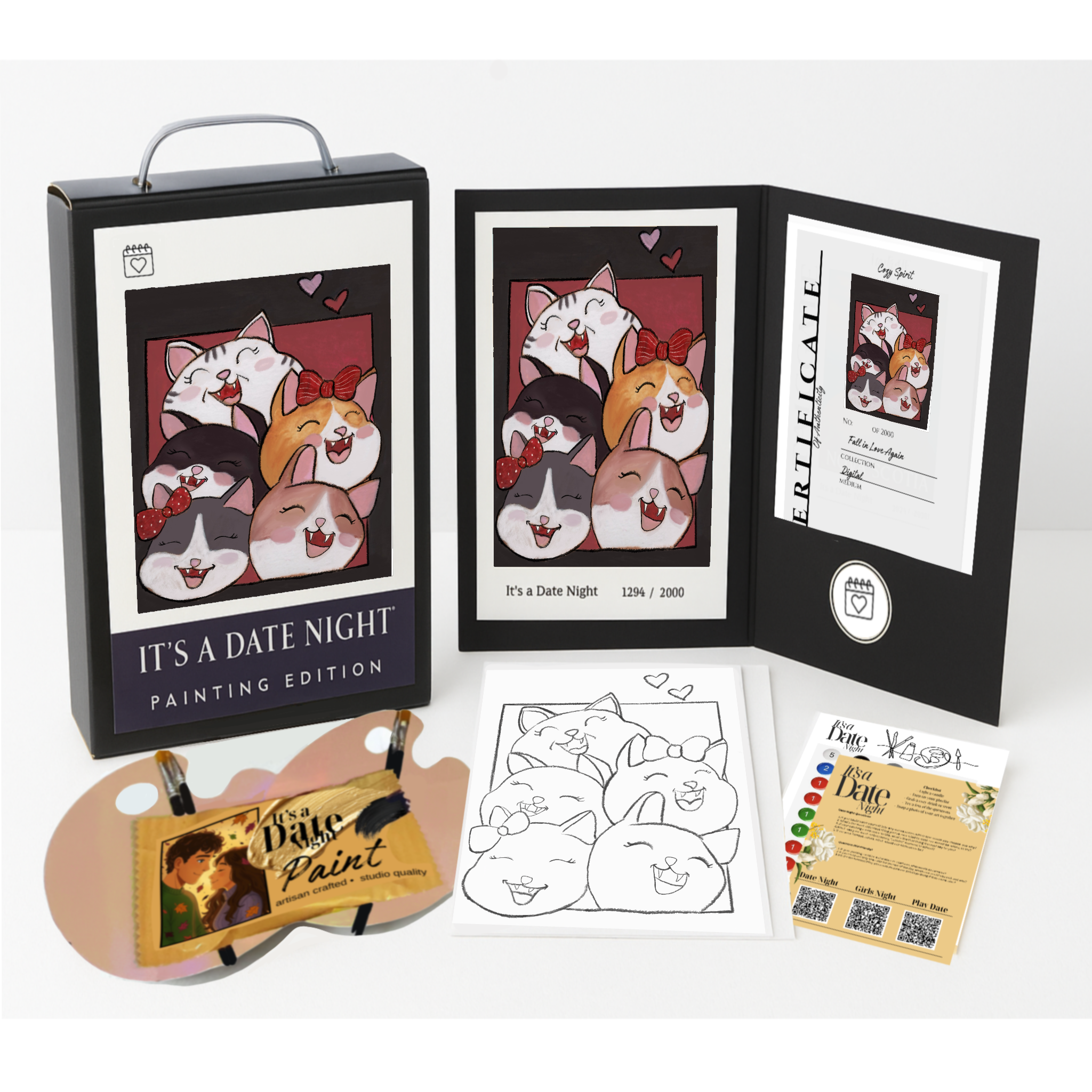 Cat Pack Paint Night