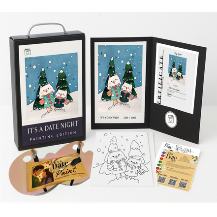 Snowy Paws Paint Night