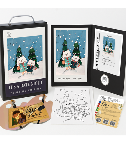 Snowy Paws Paint Night