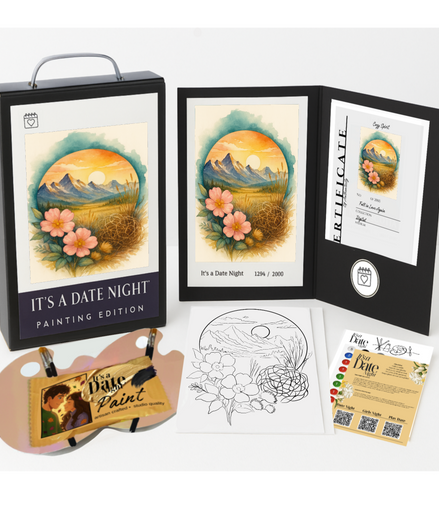 Sunset Peaks Paint Night