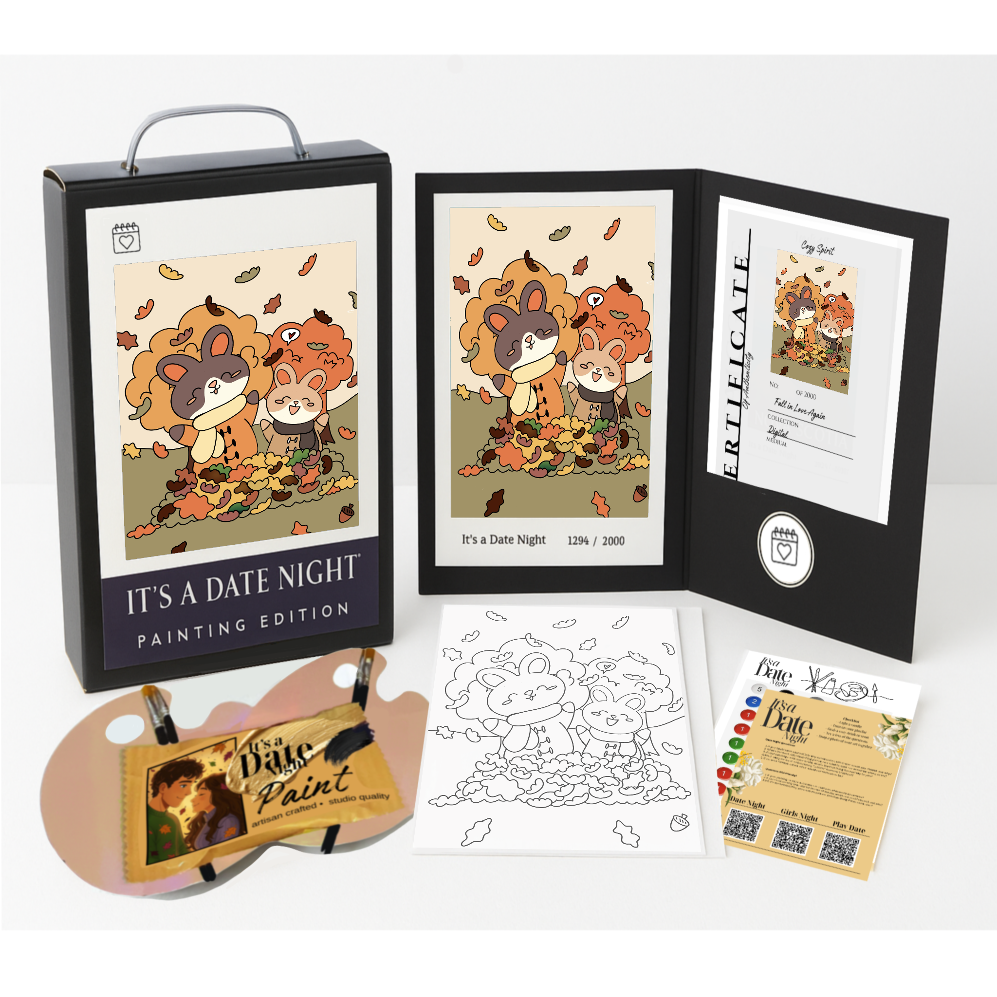 Fall Bunnies Paint Night For 2