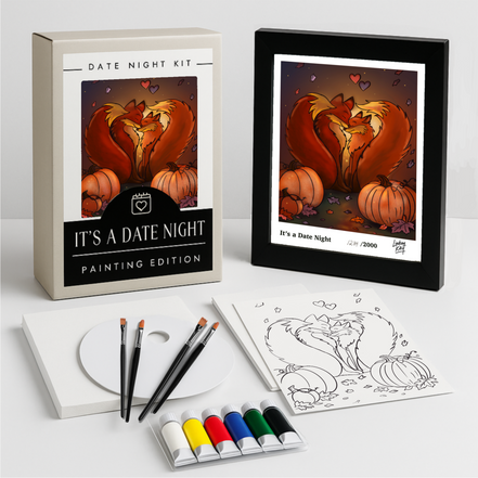 AUTUMN ROMANCE PAINT NIGHT KIT