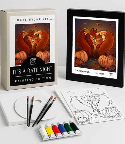AUTUMN ROMANCE PAINT NIGHT KIT