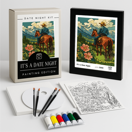INTO THE ROCKIES PAINT NIGHT KIT