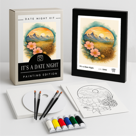 SUNSET PEAKS PAINT NIGHT KIT