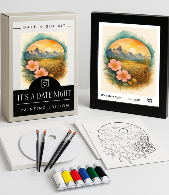 SUNSET PEAKS PAINT NIGHT KIT