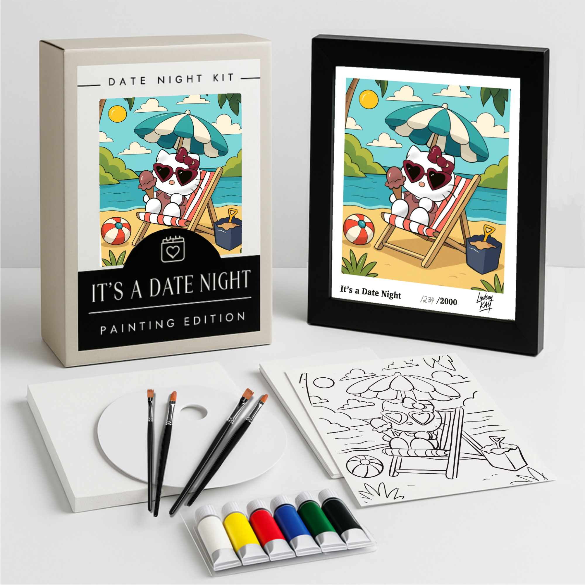 SUNNY DAYS PAINT NIGHT KIT