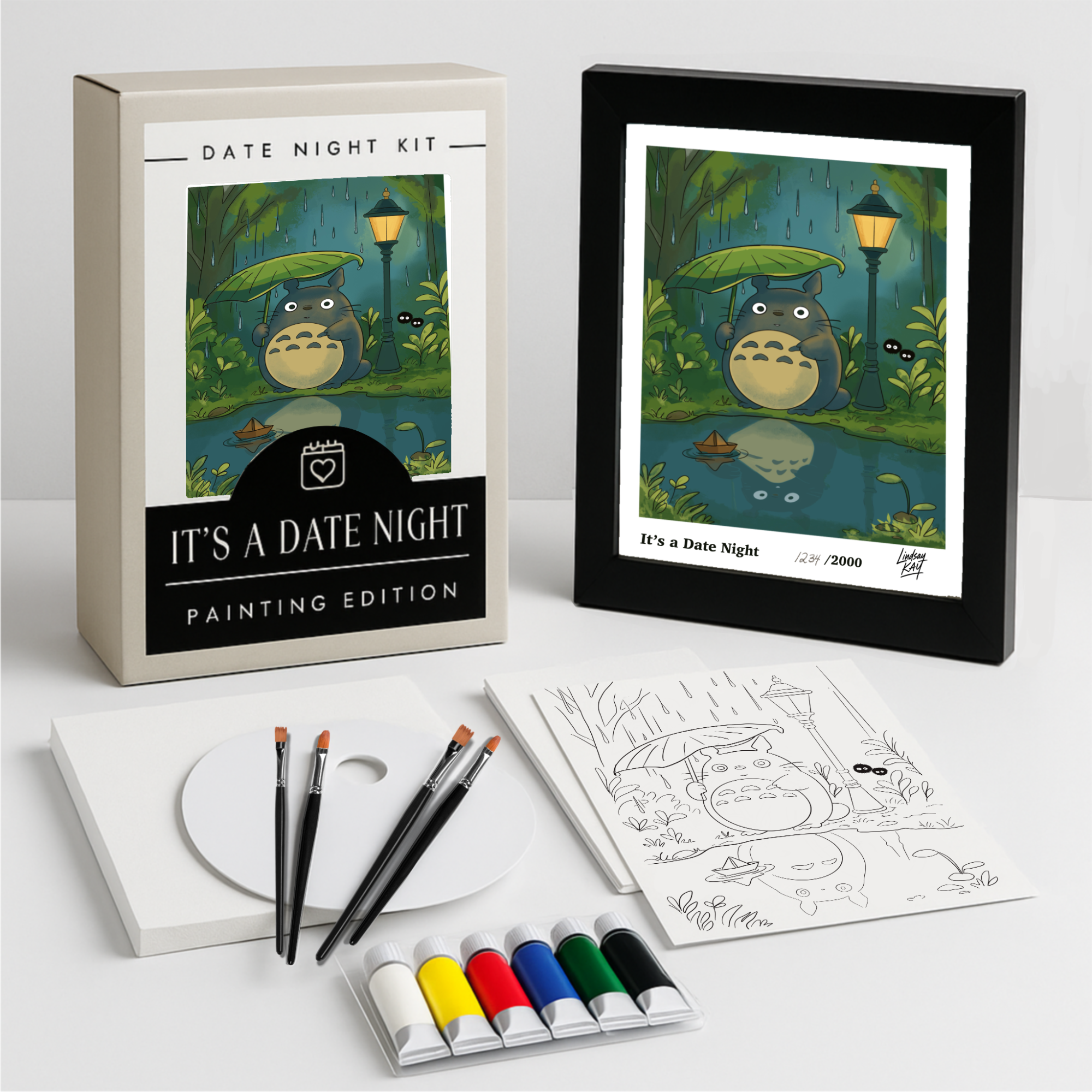 MIDNIGHT SAIL PAINT NIGHT KIT