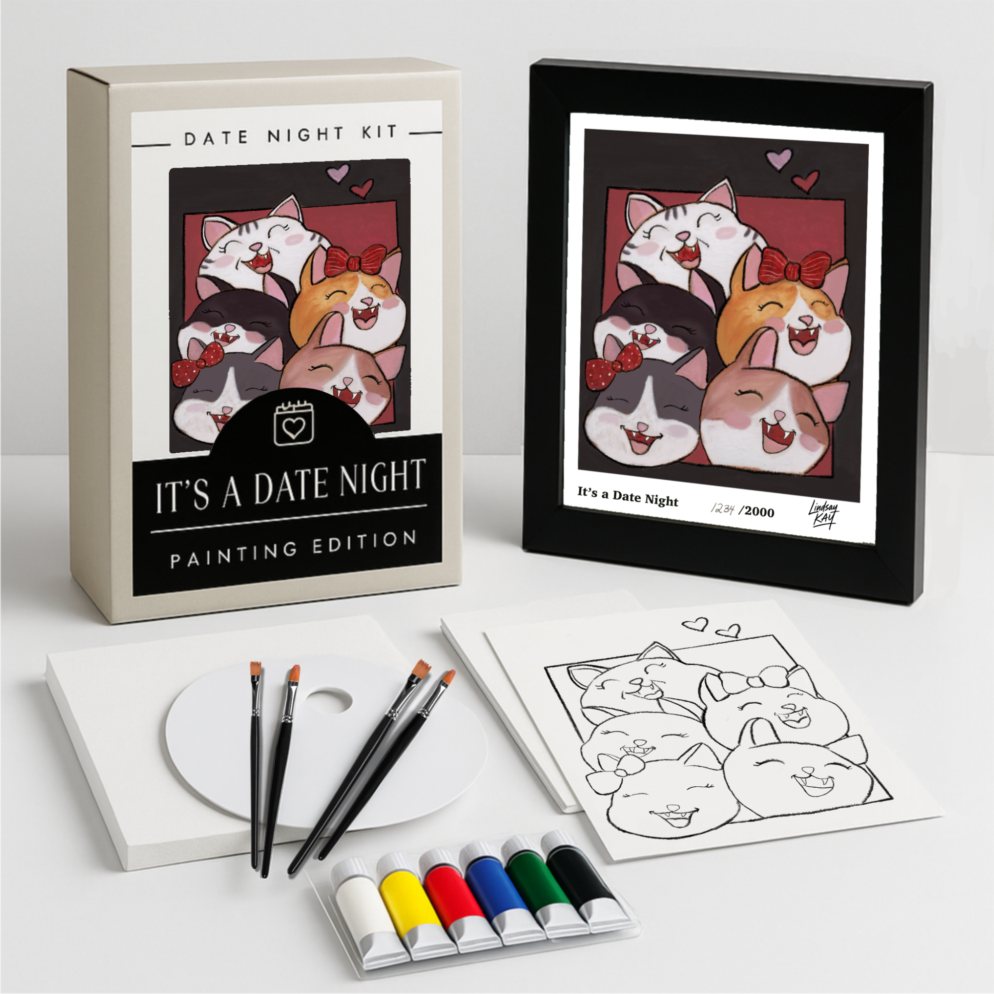 THE CAT PACK PAINT KIT