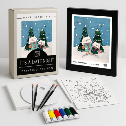SNOWY PAWS PAINT KIT
