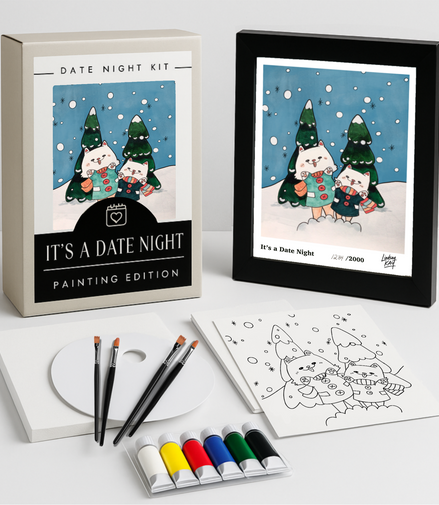 SNOWY PAWS PAINT KIT