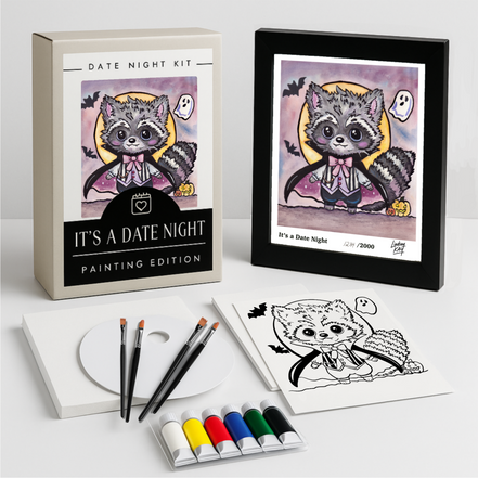 FRIGHTFULLY FUN PAINT NIGHT KIT