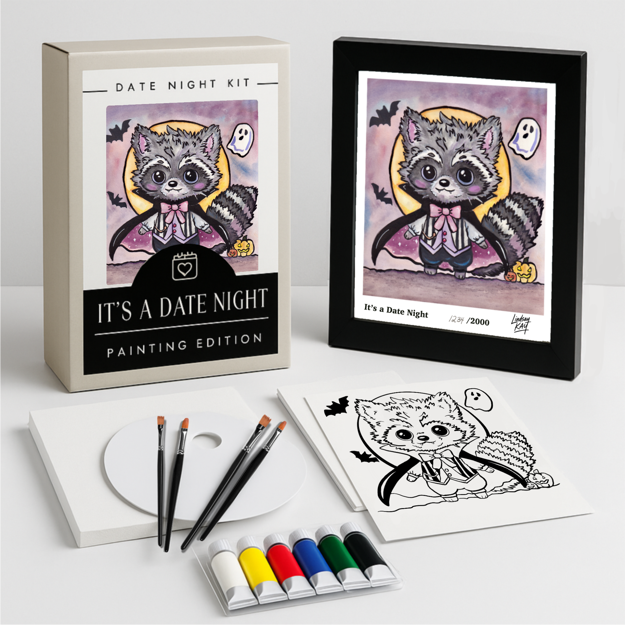 FRIGHTFULLY FUN PAINT NIGHT KIT
