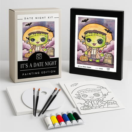 FRANK-EN-FROG PAINT NIGHT KIT