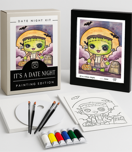 FRANK-EN-FROG PAINT NIGHT KIT