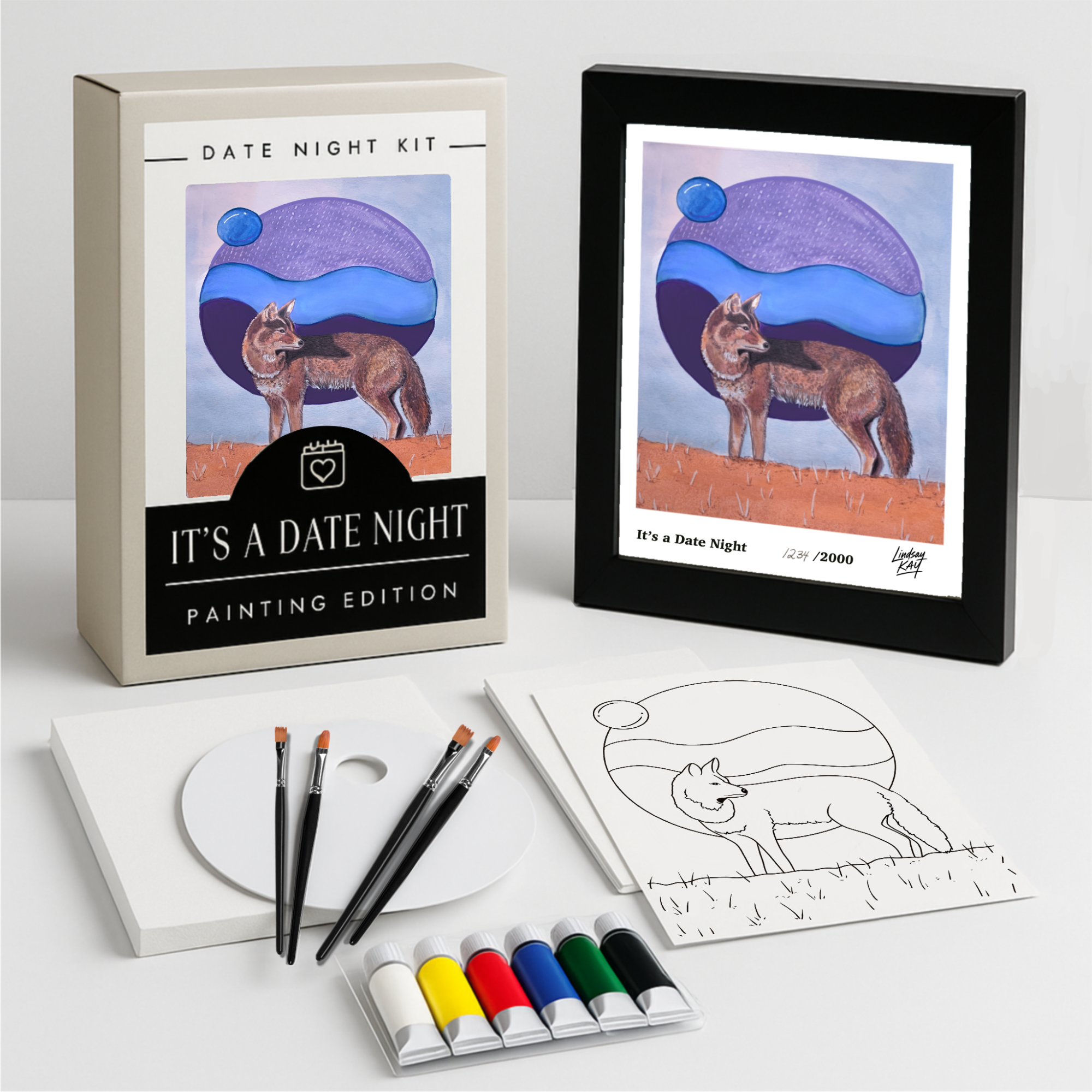 WILD NIGHTS PAINT NIGHT KIT