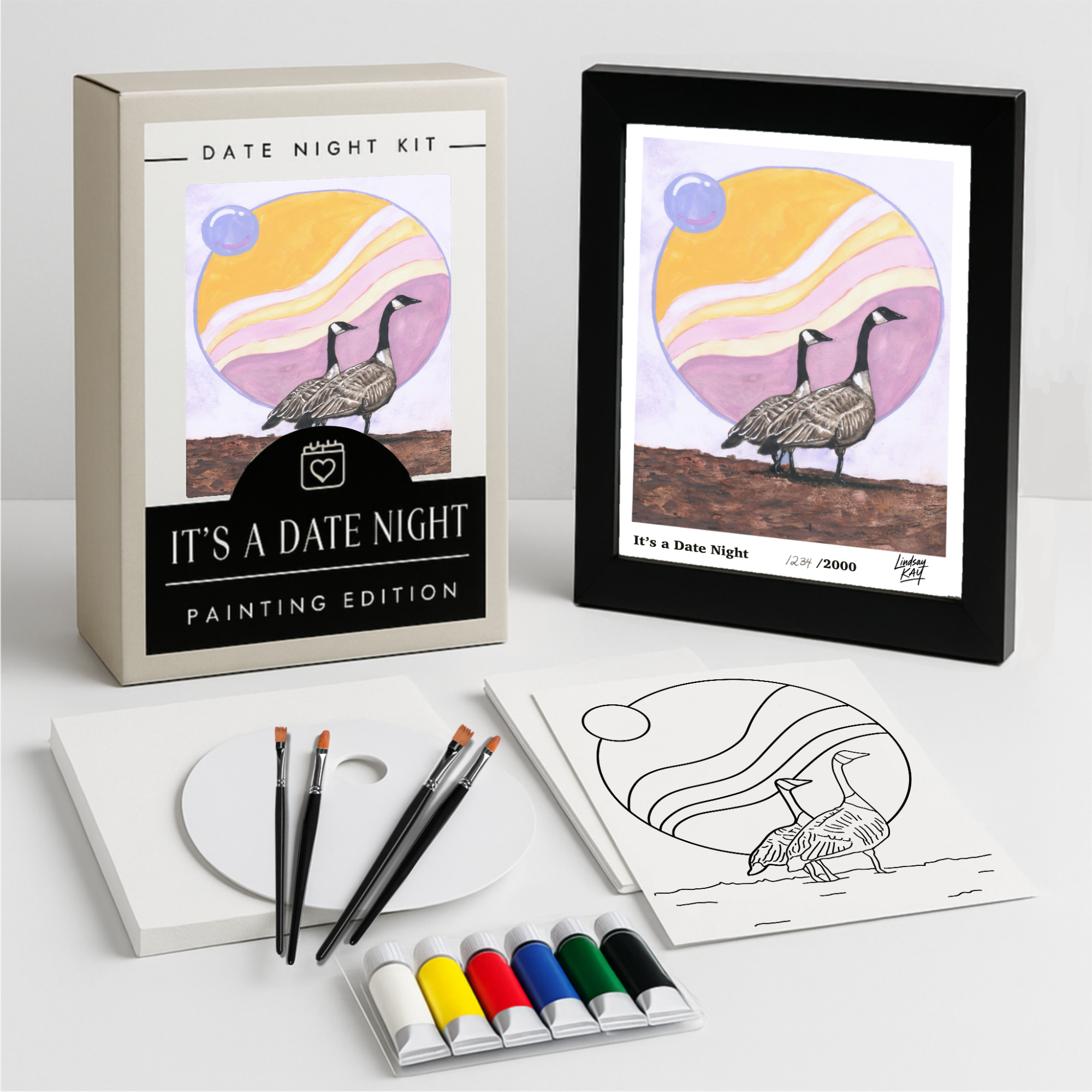 THE JOURNEY PAINT NIGHT KIT