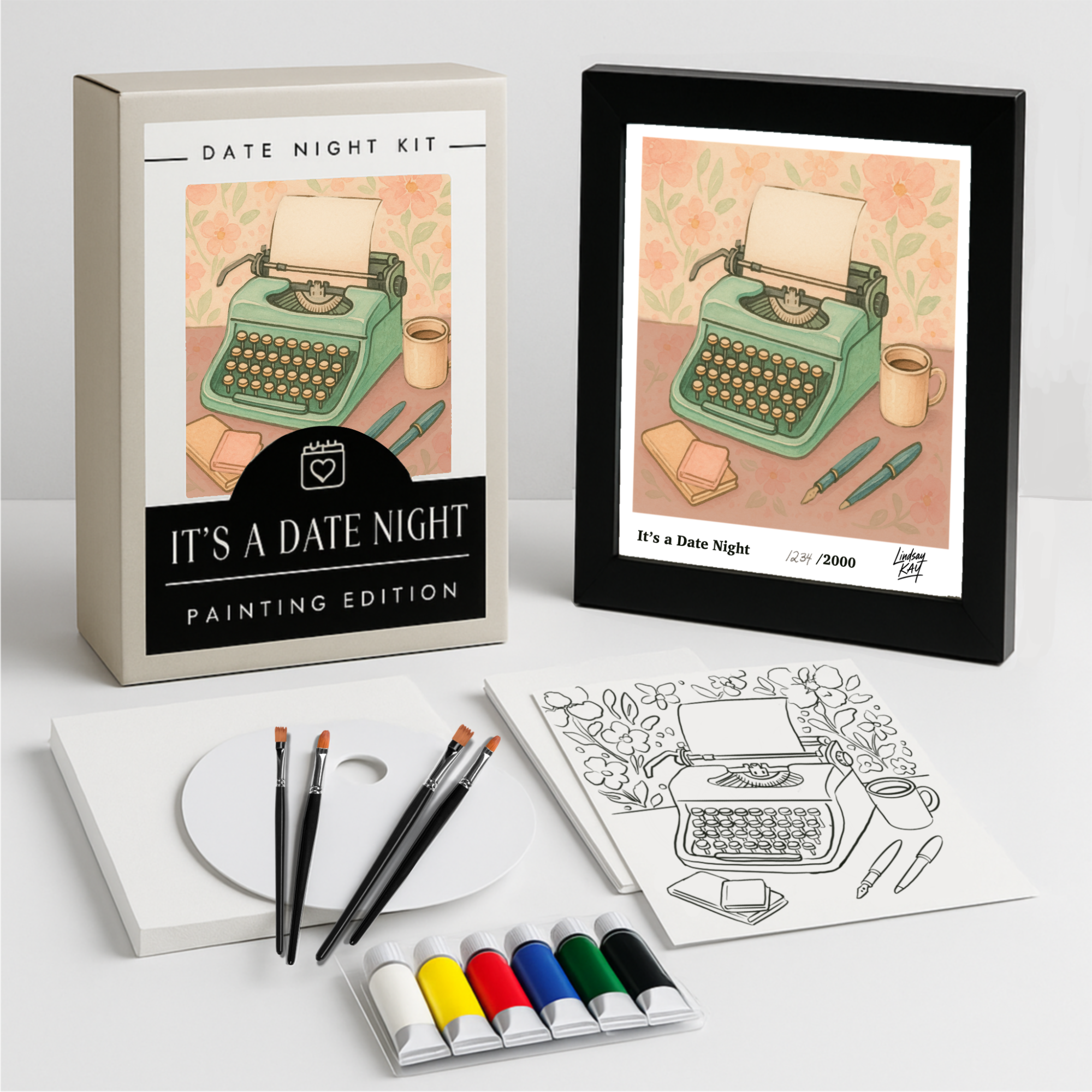 LOVE LETTERS PAINT KIT