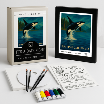 BRITISH COLUMBIA PAINT KIT
