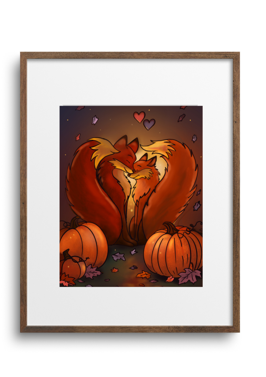 AUTUMN ROMANCE PAINT NIGHT KIT