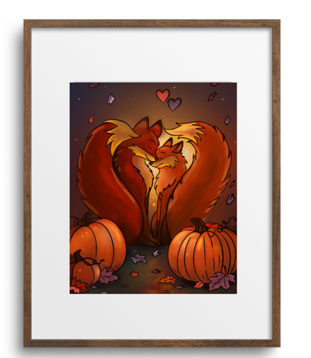 AUTUMN ROMANCE PAINT NIGHT KIT